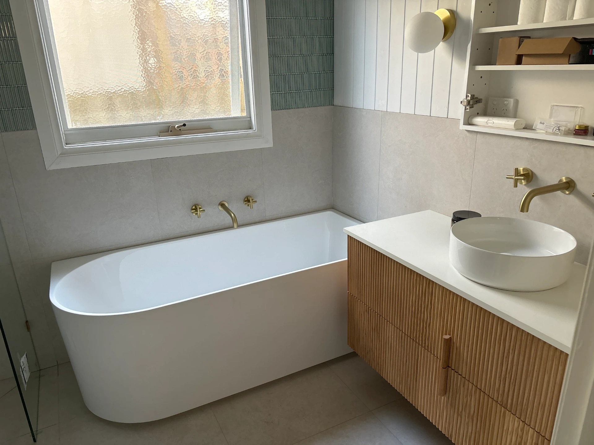 Bathroom renovation project completed by Hobsons Bay Plumbing in Williamstown