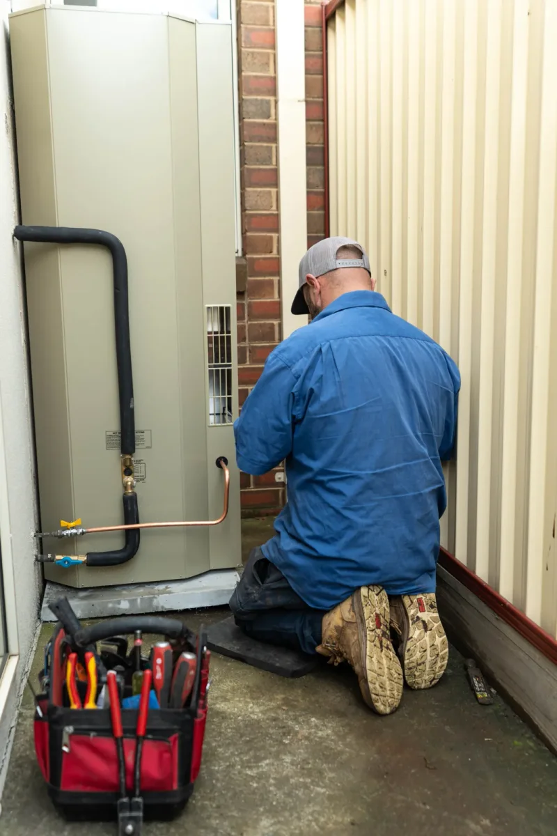 New hot water system installation in Altona by a licensed Hobsons Bay plumber